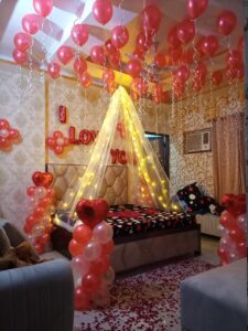 Married first night room decoration